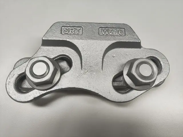 W216 welded rail clip
