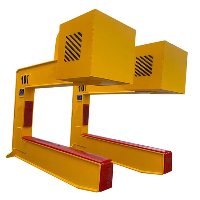 c hook for coil lifting with protective plate