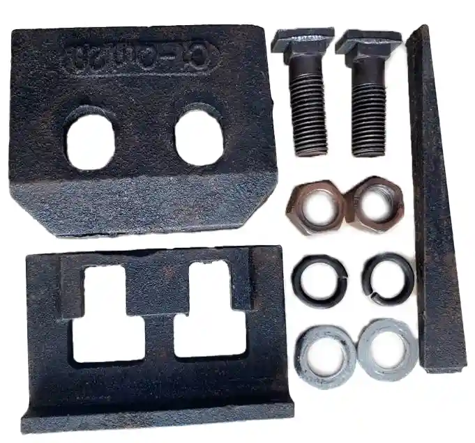 welded rail clips set