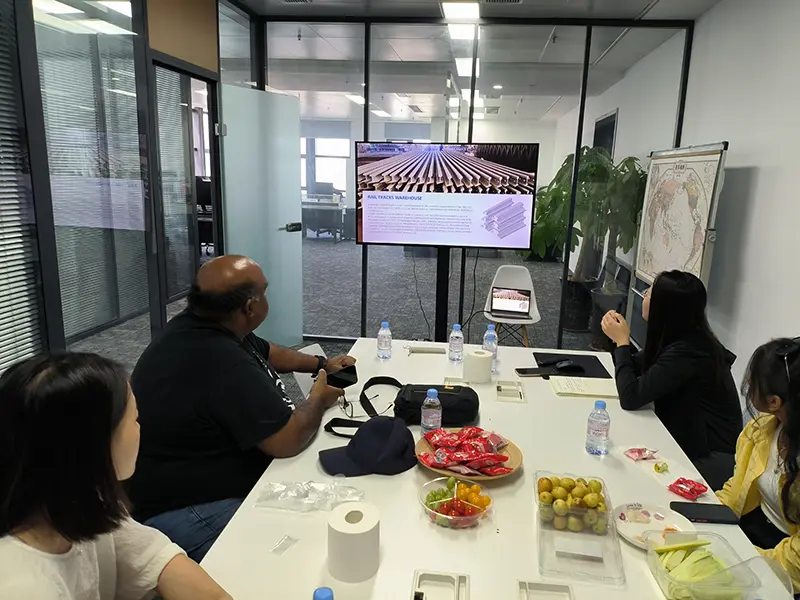 Customer meeting at Glory Rail