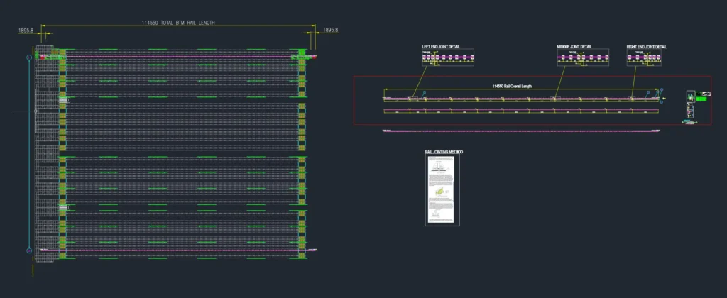 General Layout Drawing of Track System