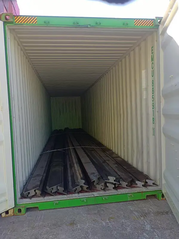 A100 crane rail replacement shipment