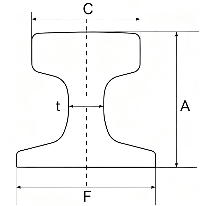 JIS  Crane Rail
