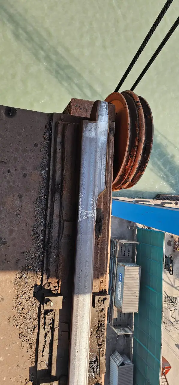 Profile Deformation in a Trolley Rail System