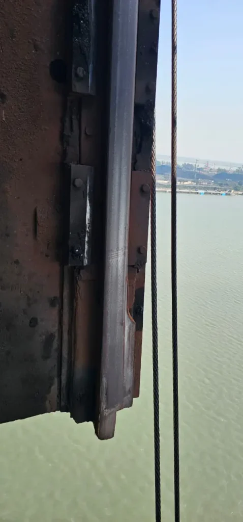 Severe Rail Head Wear on an STS Crane Short Rail