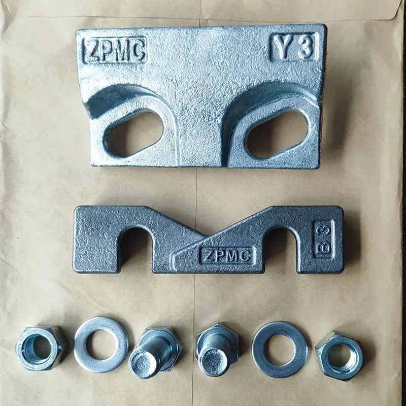Y3 rail clamp sample installation test by Indonesia customer