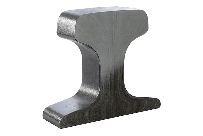 CR crane rail profile 3D model